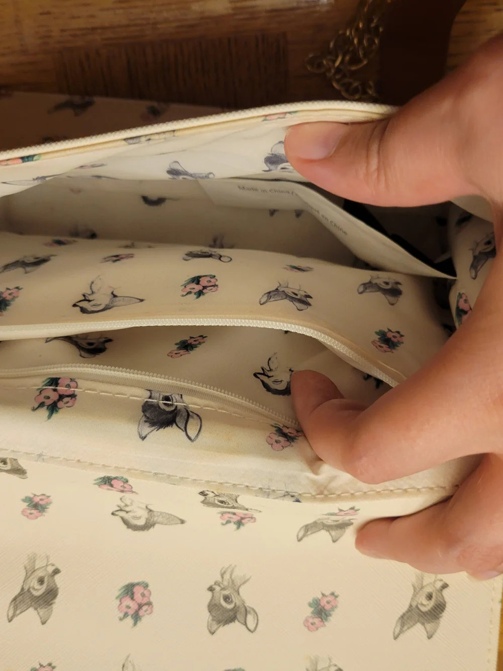 Loungefly Disney Bambi Portrait Crossbody Bag - Boxlunch Exclusive - Picture 3 of 3